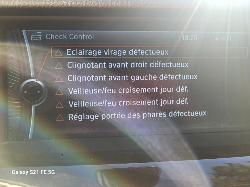 La longue liste de defaut