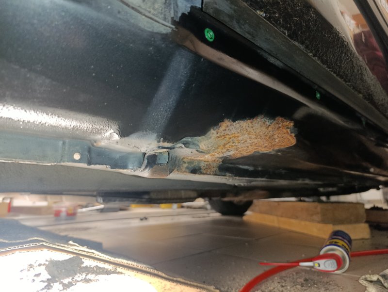 Enfoncement rouillé 2